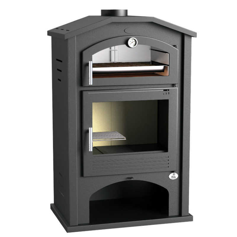 Poêle à bois M-106 - ref 701C09 - Poêle avec four - Marque FM Calefaccion