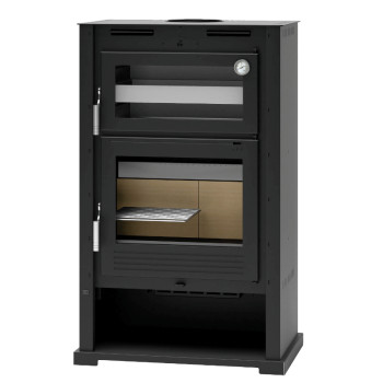 Poêle à bois M-107 - Ref 701C13 - Marque FM Calefaccion - Poêle à bois avec four intégré