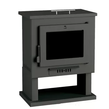 Poêle à bois CH-1 - ref 705C02 - Petit prix - 15 kW - FM Calefacion