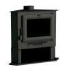 Poêle à bois CH-5 - Ref 705C07 - Poêle à bois d'angle - 15 kW - FM Calefaccion