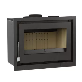 Insert à bois  IT-170 - ref 702C03 - 70 cm - 12 à 17 kW -  Foyer vermiculite - FM Calefaccion