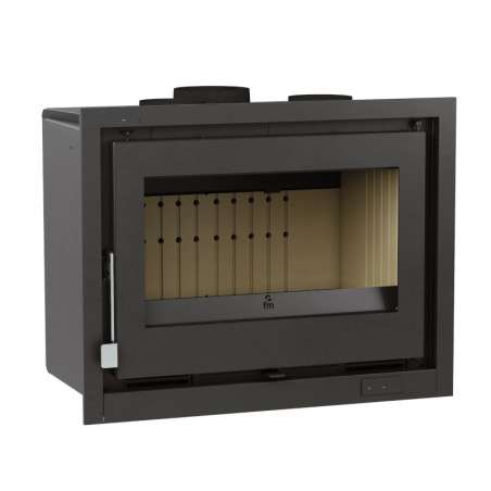 Insert à bois IT-170 - ref 702C03 - 70 cm - 12 à 17 kW - Foyer vermiculite - FM Calefaccion Insert à bois IT-170 - ref 702C03 - 70 cm - 12 à 17 kW - Foyer vermiculite - FM Calefaccion