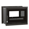 Insert à bois  IT-172 FK - ref 702C66 - 70 cm - 12 à 17 kW -  Foyer fonte - Double face - Double porte - FM Calefaccion