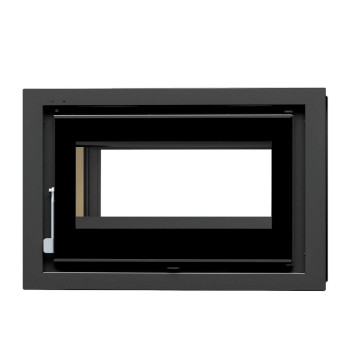 Insert à bois double-face IT-182 K -ref 702C68 - Double porte - foyer vermiculite - FM Calefaccion