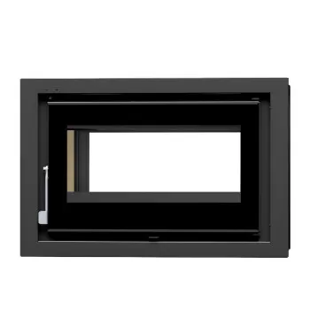 Insert à bois double-face IT-182 K -ref 702C68 - Double porte - foyer vermiculite - FM Calefaccion