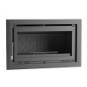 Insert à bois compact IT-165 F - Ref 702C10 - 12.6 à 17 kW - Foyer en fonte - Turbo - FM Calefaccion