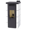 Poêle à granulés BP-100 - Ref  707C07 - Coloris blanc - 8.5 Kw - FM Calefaccion