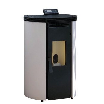 Poêle à granulés BP-100 C - Ref  707C54- Coloris blanc - 8.5 Kw - FM Calefaccion