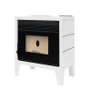 Poêle à granulés BP-170 K - Ref  707C43 - Coloris blanc - canalisable - 9.9 Kw - FM Calefaccion