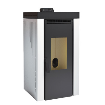 Poêle à granulés BP-200 - Ref 707C34 - Coloris rouge - 9.9 Kw - FM Calefaccion