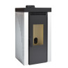 Poêle à granulés BP-200 - Ref 707C34 - Coloris rouge - 9.9 Kw - FM Calefaccion