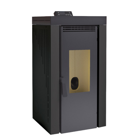 Poêle à granulés BP-200 - Ref 707C36 - Coloris noir - 9.9 Kw - FM Calefaccion