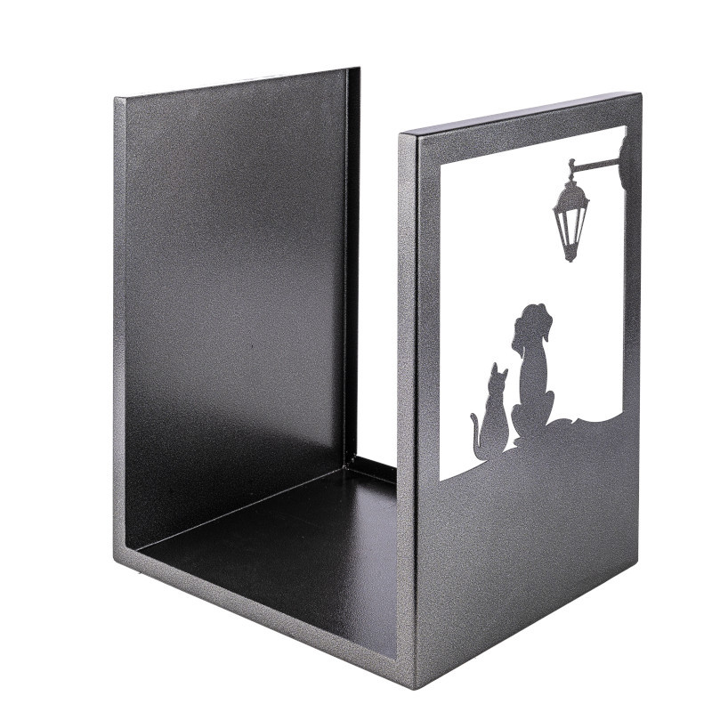 Range-bûches thématique - Chat et chien - Laferrotecnica