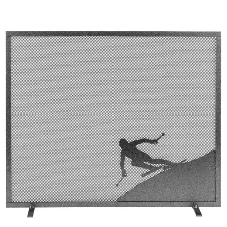 Petit pare-feu pour cheminée -  SKIEUR - PS867 - Laferrotecnica