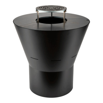 Barbecue AZAELA - Noir - LaFerrotecnica