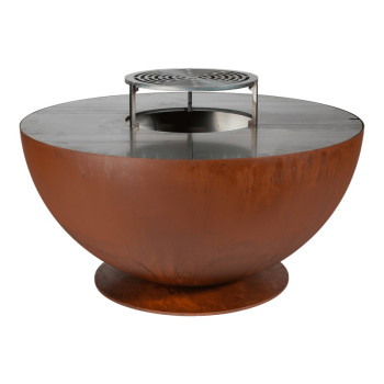 Barbecue TULIPANO rouille - BQ158 - Laferrotecnica