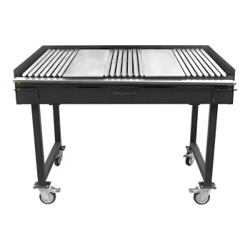 Barbecue PAPAVERO - BQ176 - Laferrotecnica - Grand BBQ/grill - usage professionnel ou collectif.