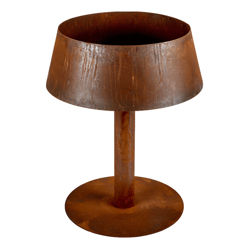 Brasero LAMPADA ALTA - BR113 - Laferrotechnica - Braséro design acier corten