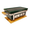 Barbecue de table - Braza Table Grill Square - Outr - En céramique verte