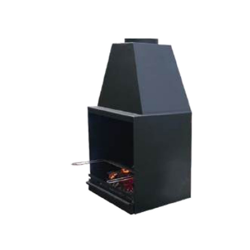 Cheminée de jardin DONN - Outr - 003.01.01.001 - Foyer extérieur en acier DONN 70