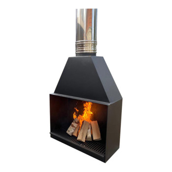 Cheminée de jardin DONN - Outr - 003.01.01.001 - Foyer extérieur en acier - DONN 80