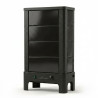 Poêle radiant électrique E40 S La Valmarecchia en céramique noir et cadre acier noir