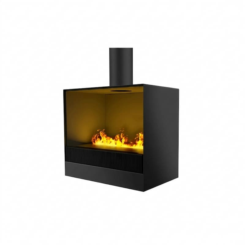 Cheminée vapeur d'eau Sogno 500 Safretti Magic Fire avec conduit décoratif