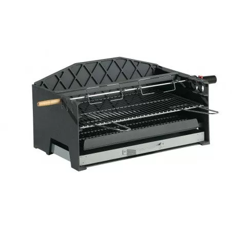 Barbecue charbon de bois encastrable - ALEXANDRIE Invicta - Poeleplus Barbecue charbon de bois encastrable - ALEXANDRIE Invicta - Poeleplus