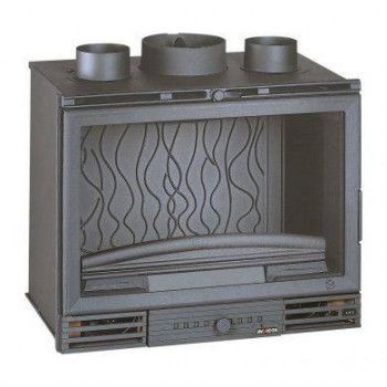 Insert 700 GRANDE VISION TURBO Invicta - Ref P967144 - Foyer fonte - 10 kW - Turbo