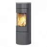 Poêle au gaz Viva L 120 - Platine - plaque supérieure en stéatite - cadre porte en acier - RAIS - Poele plus
