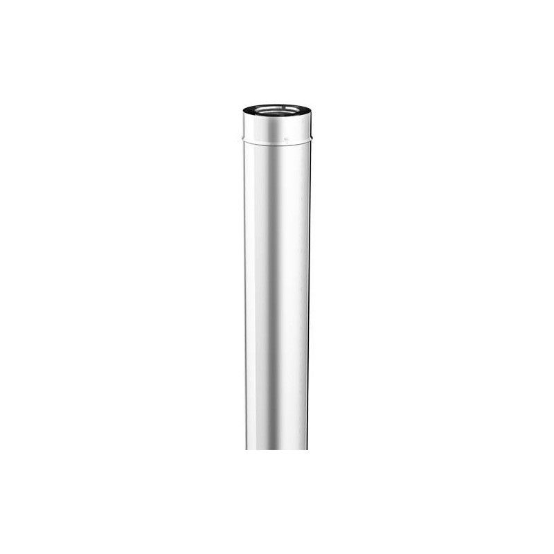 Conduit de cheminée T100 Dynamic Two - Inox - Apros - Poele Plus