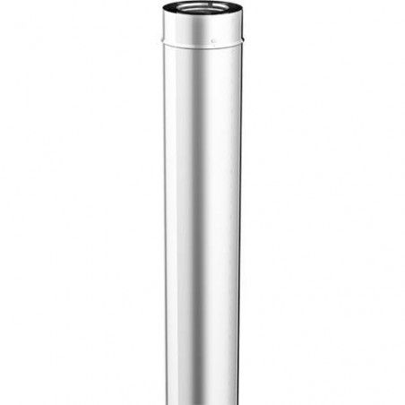 Conduit de cheminée T100 Dynamic Two - Inox - Apros - Poele Plus