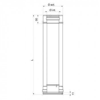 Conduit de cheminée T100 Dynamic Two - Apros - Poele Plus