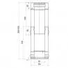 Conduit de cheminée TELE Dynamic Two - schéma - Apros - Poele Plus