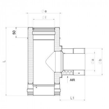 Conduit de cheminée T9RA2 Dynamic Two - Apros - Poele Plus