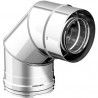 Conduit de cheminée C090 Dynamic Two - Inox - Apros - Poele Plus