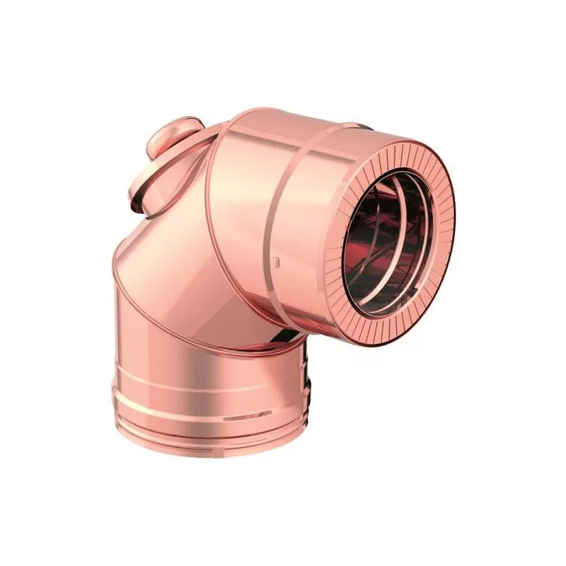Conduit de cheminée C90S Dynamic Two - Inox - Apros - Poele Plus