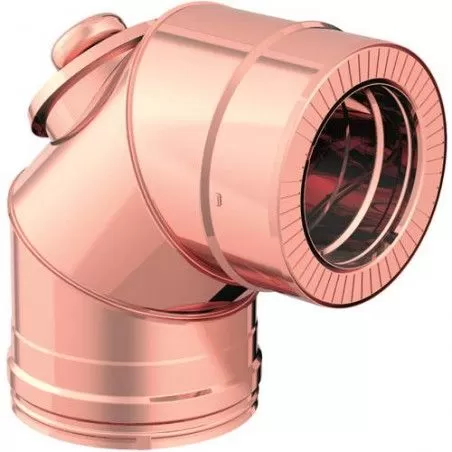 Conduit de cheminée C90S Dynamic Two - Inox - Apros - Poele Plus