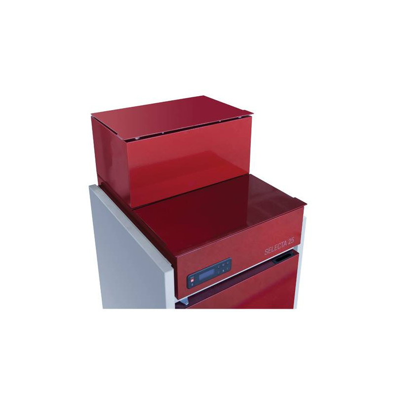 Réservoir supplémentaire de granulés pour chaudière SELECTA - RED - Poêle Plus Réservoir supplémentaire de granulés pour chaudière SELECTA - RED - Poêle Plus