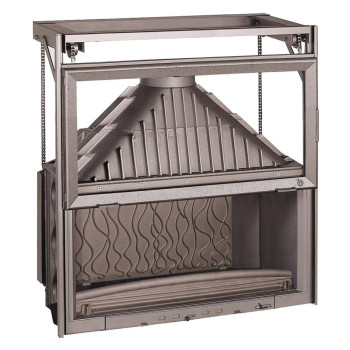 Foyer 1100 GRANDE VISION RELEVABLE Invicta - ref P681144 - Fonctionne porte ouverte