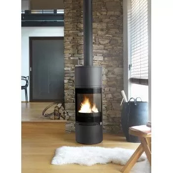 Poêle à bois ALCOR-Invicta-Ambiance -Poeleplus
