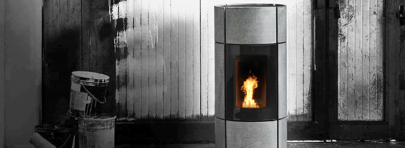 poele feu flamme