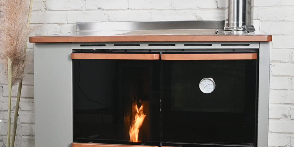 Une cuisinière à granulés sans électricité